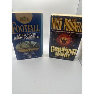 Footfall & The Gripping Hand By Larry Niven & Jerry Pournelle Sci-Fi Paperback S